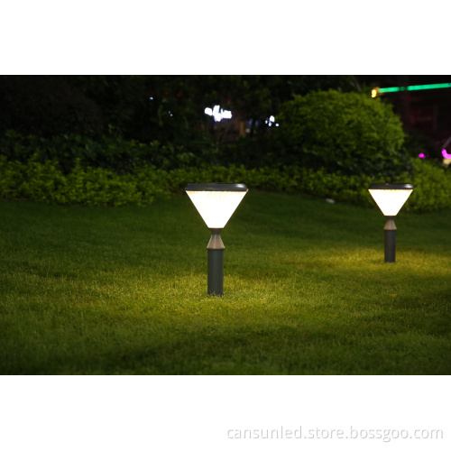 IP66 Waterproof Solar-Powered LED High Lumen Outdoor Lawn Insertion Light